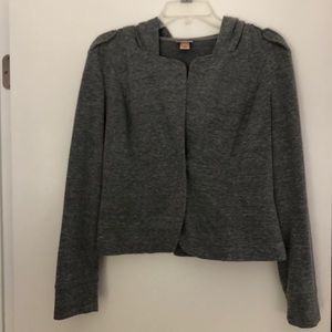 Mossimo Supply Co gray jacket, ASO Caroline Forbes from TVD! Harder to find